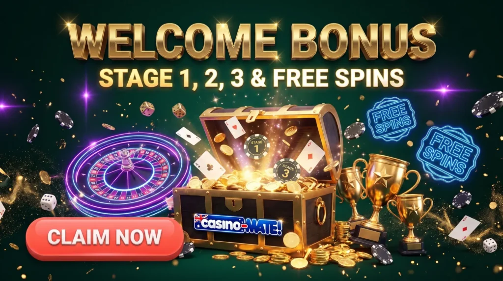 Casino Mate Bonuses and Promotions